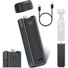 Mspalocell 5000mAh Impugnatura Batteria per -DJI -Osmo Pocket 4 Pro/4/3, Power Grip con Ricarica USB-C Rapida, Uscita Bidirezionale & Attacco 1/4 con LED per Vlogging (113g,18Wh)