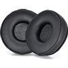 defean Move - Cuscinetti di ricambio per cuscino per orecchie da 25 ore, in schiuma, compatibile con cuffie Bluetooth Jabra Move / 25 ore senza fili/BackBeat FIT 505 500, in pelle morbida