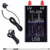 EasyByMall Ricevitore Sintonizzatore USB, 100KHz-1.7GHz Full HF RTL-SDR Ricevitore Sintonizzatore USB R820T+8232 Prosciutto Con Antenna Frusta