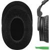 Geekria Cuscinetti auricolari di ricambio in velluto per cuffie Sennheiser HD 280/HD 280-Pro/HD 281, HMD 280/HMD 281, cuscinetti per cuffie, parti di riparazione (nero)