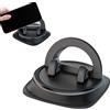 Henjunu Supporto per cellulare per cruscotto, girevole a 360° | Supporto universale per auto con base adesiva, per smartphone iPhone/Samsung/Huawei/Google/Android