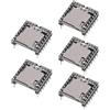 RUIZHI Mini Lettore MP3 Mini Lettore Modulo RUIZHI 5 pezzi Dfplayer Mini Modulo Scheda TF U Disk Scheda DFPlayer Audio Voce Musica Modulo compatibile con Arduino