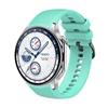 GIOPUEY Cinturini Compatibile con Oppo Watch X2, Morbido Silicone Cinturino [Resistente all'Usura] [Traspirante] - Teal Green