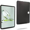 REY Cover in Gel TPU Nera per ONEPLUS Pad Go 11,35, Ultra Sottile 0,33 mm, Morbido Flessibile, Custodia Silicone
