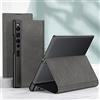 COQUE Custodia per Huawei Mate Xs 2,supporto in pelle morbida ultrasottile, custodia pieghevole per telefono per Huawei Mate Xs 2-grigio