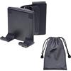 Kare & Kind Supporto a clip per smartphone, da attaccare a monitor e computer portatili, supporto regolabile per monitor sottili o spessi (fino a 25 mm), con dock universale per telefono