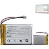 HIGHAKKU Batteria di ricambio 361-00056-00 compatibile con Gar-min DriveSmart 5, 50 LMT-D, 51 LMT-D EU, 55, 61 LMT-S, 65 navigatore GPS