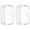 WIIKAI 2 Pacchi Cover Morbide Compatibile con Redmi Watch 5 Custodia Proteggi Schermo TPU, Protettiva Case.(trasparente)
