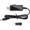 Dpofirs Cavo booster USB a CC, cavo del router per power bank 5 V a 9 V / 12 V Display digitale step-up regolabile, uscita 9 V / 2 A 12 V / 1,5 A, per modem ottico, router wireless (0,8 m / 2,6 piedi)