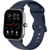 SenMore Cinturino per Amazfit GTS, 20mm Lightweight Bracciale Universale in Sport Cinturino Sportivo per Amazfit GTR 42mm/Amazfit GTS/2/2 Mini/2e/3/Amazfit Bip/Bip Lite/Bip U/Bip S/Bip U Pro.