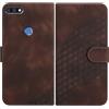 JayModCase Cover per Huawei Y7 2018 / Honor 7C,Flip Custodia in Pelle PU con Kickstand Porta Carte Magnetica Chiusa Custodia per Huawei Y7 2018 (Marrone)