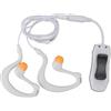Zunate Auricolari Lettore MP3 Subacqueo, Lettore Musicale in Streaming Impermeabile con Cuffie per Nuoto, Immersioni, Corsa, Tempo di Riproduzione 8 Ore, Suono Superiore (WHITE)