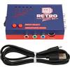 Srliya Retroscaler2x Caccia su Hdmi Convertitore 480P Retro Game to TV Adapter Signal Line Pairer, Eccellenti prestazioni audio, Md1 per Sfc per Vic20