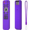 Hi Color Custodia per telecomando LG MR25GA, morbida, resistente, in silicone, compatibile con telecomando TV serie LG C5 B5 G5 M5 MR25GA (viola)
