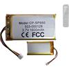 HIGHAKKU Batteria di ricambio 533-000128 compatibile con Lo-gitech Harmony 950 / Harmony Elite Remotes