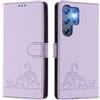 MOJIA Cover per Doogee Note 56X / Note 56X Pro, Custodia Portafoglio in Pelle PU Premium, Custodia a Libro per Telefono con Porta Carte Con Funzione Antifurto RFID. Viola