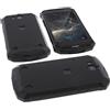 foto-kontor Custodia Compatibile con cellulari Doogee S60 / S60 Lite Cover in Gomma TPU di Colore Nero