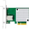 GLOTRENDS ST7443 Scheda di rete Ethernet 10Gb RJ45 con controller Marvell AQtion AQC113, interfaccia PCIE 4.0 X1, compatibile con MAC OS/Windows/Linux/ESX