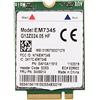 Goshyda EM7345 Scheda WWAN 4G LTE, 04X6014 Modulo scheda WWAN 4G LTE per Thinkpad X250 X1C W550 T450 X240 T440