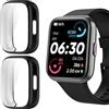 Blueshaweu Custodia protettiva per smartwatch ID208 Plus 1,8 pollici, flessibile TPU protezione completa con pellicola protettiva antigraffio Custodia compatibile per Tensky/Fitpolo/Quican ID208 Plus