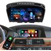 autoabc Wireless Carplay/Android Auto 8.9'' Touchscreen Multimedia Radio Receiver per BMW 3/5 E60/E63/E64/E90/E91/E92/E93 2005-2010 CCC Linux Screen anno con sistema NBT HD 1920 x 720