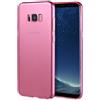 doupi UltraSlim AllClear TPU Custodia Compatibile con Samsung Galaxy S8, Silicone Piuma leggera Cover Guscio protettivo, pink