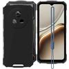 KJYFOANI Custodia per Doogee Fire 7 (6.56), Nero Silicone Case Ultra Sottile Morbido TPU Anti-Graffio Antiurto Bumper Protettiva Cover per Doogee Fire 7 - Nero