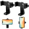 But the cow 2 Stück Adattatore Cellulare per Treppiedi Smartphone, Adattatore per Treppiede per Smartphone, Supporti Rotazione a 360° in Verticale e in Orizzontale, per Treppiede Bastone Monopiede Selfie Stick