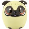 Vellichor Europe Donut the Dog! My First Bluetooth Speaker | Animale dei cartoni animati Mini Ultra Portatile Wireless Viaggio Grande Forte Suono Chiaro Microfono Incluso per Chiamare Collegare a Smartphone Laptop
