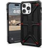 URBAN ARMOR GEAR UAG - Custodia protettiva compatibile con iPhone 15 Pro Max da 6,7 pollici, in Kevlar Monarch, nera, robusta, resistente, di grado militare, testata contro le cadute
