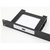 thingsINrack Supporto rack per Ubiquiti UXG MAX/UCG Ultra/UCG-MAX Cloud Gateway Max Stampati ad iniezione Anteriore e 3D Stampati Bracci Posteriori 19 1U