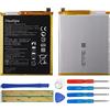Duotipa Batteria di ricambio HB366481ECW compatibile con Huawei P9 & P9 Lite & P10 Lite & P20 Lite & Honor 8 batteria con attrezzi