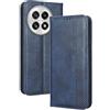 RankOne Custodia A Portafoglio per OnePlus 13 5G (6.82 Inches), Custodia Magnetica in Pelle Blu