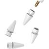 Kefiany Punta per Apple Pencil 1ª Generazione 2ª Generazione (4 Pezzi) Punta Alternativa per Apple Stylus Pen per iPad Stilo per iPad Air 5 per iPad 9 per iPad Air 2