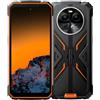 Blackview Smartphone Rugged Blackview BV8100, Doppie Torce LED, Helio G99 24GB+256GB, 6,5'' 120Hz 2,4K FHD+, Fotocamera 50MP, Batteria 8800mAh, Telefono Cellulare Impermeabile IP68 Android 14, GPS NFC Arancione