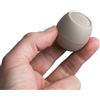 Boompods Zero Ocean Cassa Bluetooth Doccia Waterproof - Mini Speaker Portatile con Microfono, 5+ Ore di Autonomia e Pulsante Selfie, Impermeabile IPX6 per Esterni e Viaggiare, Sabbia bianca