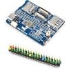 Waveshare Nano Base Board (A) for Raspberry Pi Compute Module 5, Same Size as the CM5