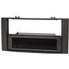 tomzz Audio 2457-032 Pannello radio compatibile con VW Touareg (tipo 7L) e per Multivan T5 nero