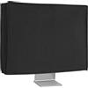 kwmobile Cover per Monitor 24-26 monitor - Copertura Antipolvere - Protezione Monitor Schermo PC - Custodia Protettiva Neoprene nero