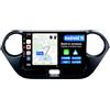 BXLIYER Android 15 IPS Autoradio Per Hyundai Grand I10 (2013-2018) Sat Nav - 4G+64G - Wireless DSP/Carplay/Android Auto - Camera + MIC - DAB Volante 360-CAM Dual-Band WIFI Bluetooth - 9 Pollici 2 Din