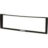 tomzz Audio 2445-009 Cornice radio compatibile con Renault Megane II Scenic II Modus Clio III nero