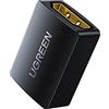 UGREEN 20107 Adattatore HDMI Femmina Femmina 4K 3D 60Hz ARC, Connettore HDMI Prolunga Cavo per PC, Nintendo Switch,PS4, Xbox 360 ecc