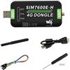 Waveshare SIM7600E-H 4G DONGLE With Antenna for Industrial Grade 4G Communication And GNSS Positioning Peripheral