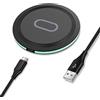 AILKIN Caricatore wireless da 15 W, ricarica rapida induttiva per Google Pixel 10 Pro/10/9/8/7, caricatore senza fili, per Samsung Galaxy S25 Ultra/S24 FE/S23/S22/S21, iPhone 17/16/15