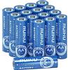 RUIHU Batterie AA, confezione da 16 batterie al litio ferro doppia A, 1,5 V, 3000 mAh, batterie AA al litio AA a lunga durata per fotocamera Blink, sostituzione della batteria Blink non ricaricabili