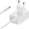 Sanicata Alimentatore di corrente, per Echo Show 8 ed 10 | per (3ª/4ª gen.), 10 (3ª), (2ª gen.), 8 ed Echo Plus (2ª .) | 30 W | Bianco
