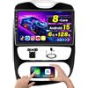 Inefala [8Core 6G+128G]Inefala Autoradio für Renault Clio 2013-2018, 10 Touchscreen Stereo Auto Bluetooth mit Wireless CarPlay Android Auto GPS WiFi RDS FM SWC Mic Retrocamera