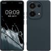 kwmobile Custodia Compatibile con Xiaomi Redmi Note 13 Pro 4G Cover - Back Case per Smartphone in Silicone TPU - Protezione Gommata - ardesia scuro