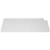 kwmobile Protezione Tastiera Americana Compatibile con Apple MacBook Air 13 M4 2025 A3240 - Cover Tastiera Inglese US Copertina Silicone Trasparente