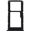 generale COMPATIBILE per XIAOMI REDMI NOTE 7 NERO Try tray Vassoio alloggio porta scheda Dual SIM Card Sim 1 + SLOT SIM 2 o slitta per lettore Memoria Micro Sd